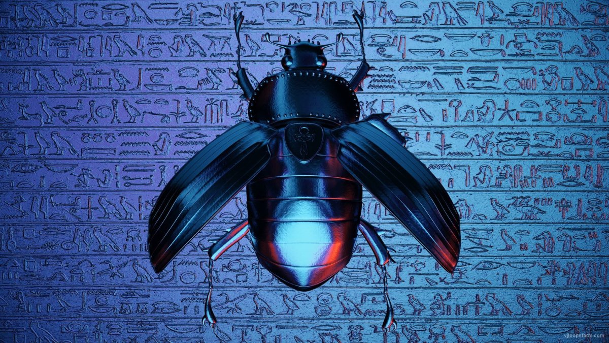 Жук скарабей