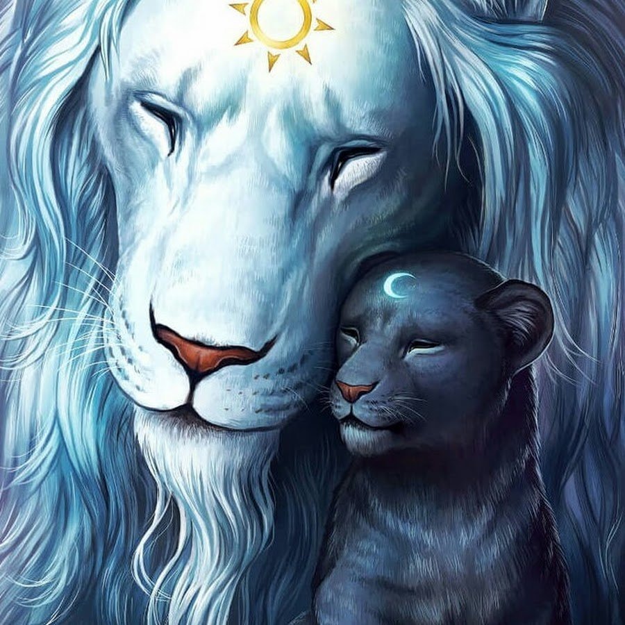 Черный Лев арт