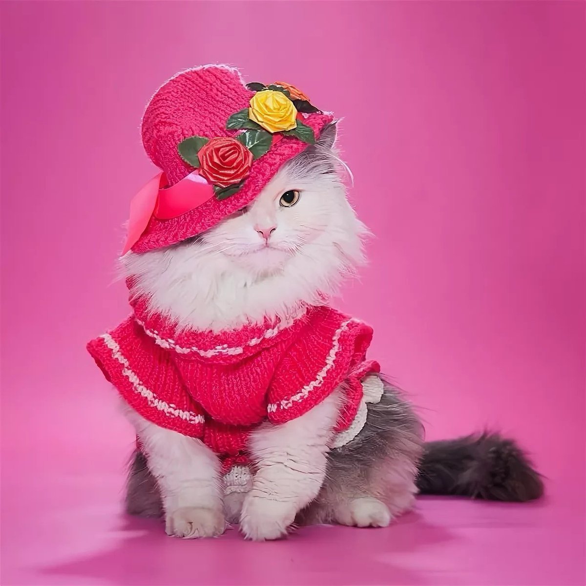 Нарядные котики