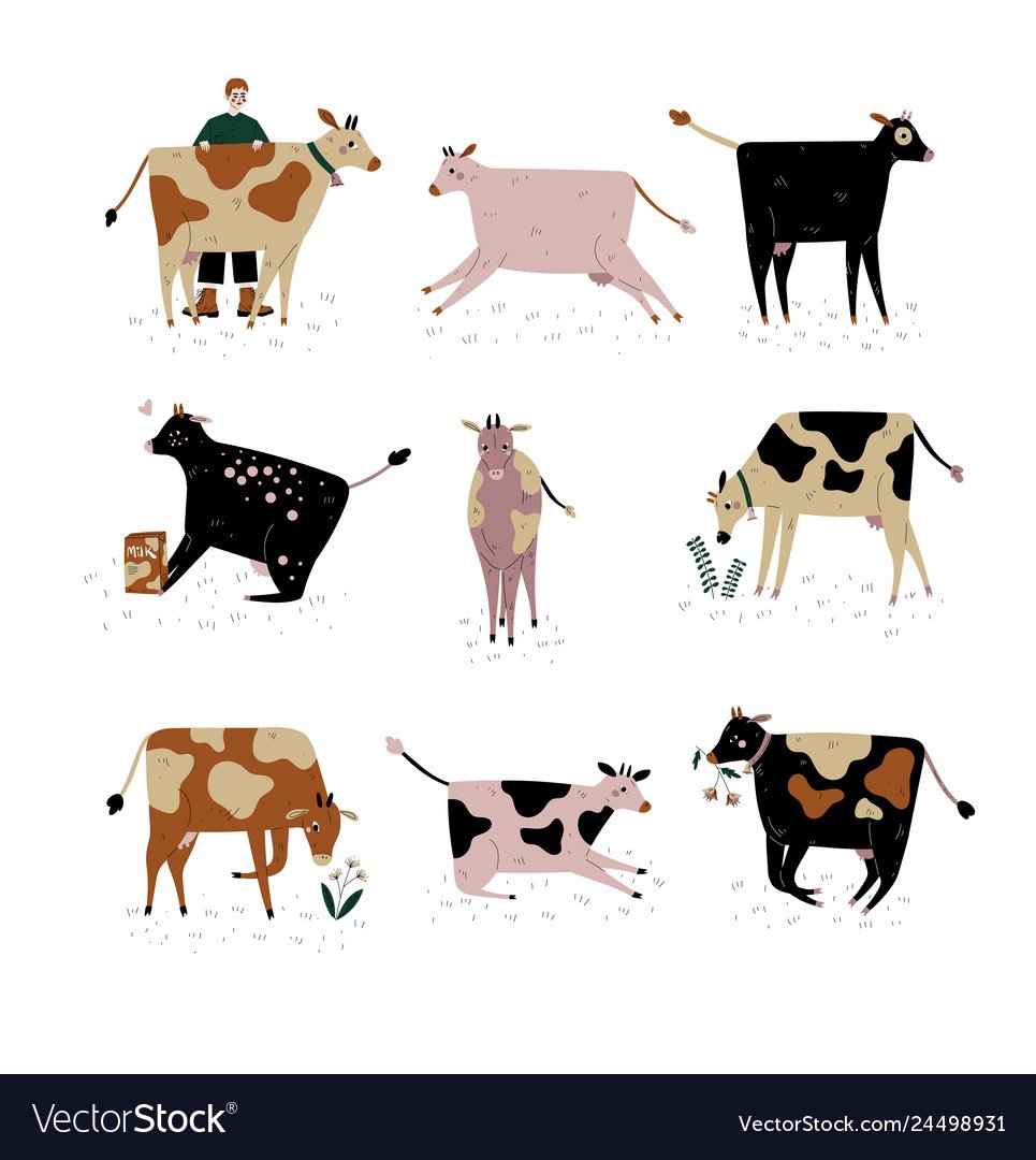 Корова стилизация