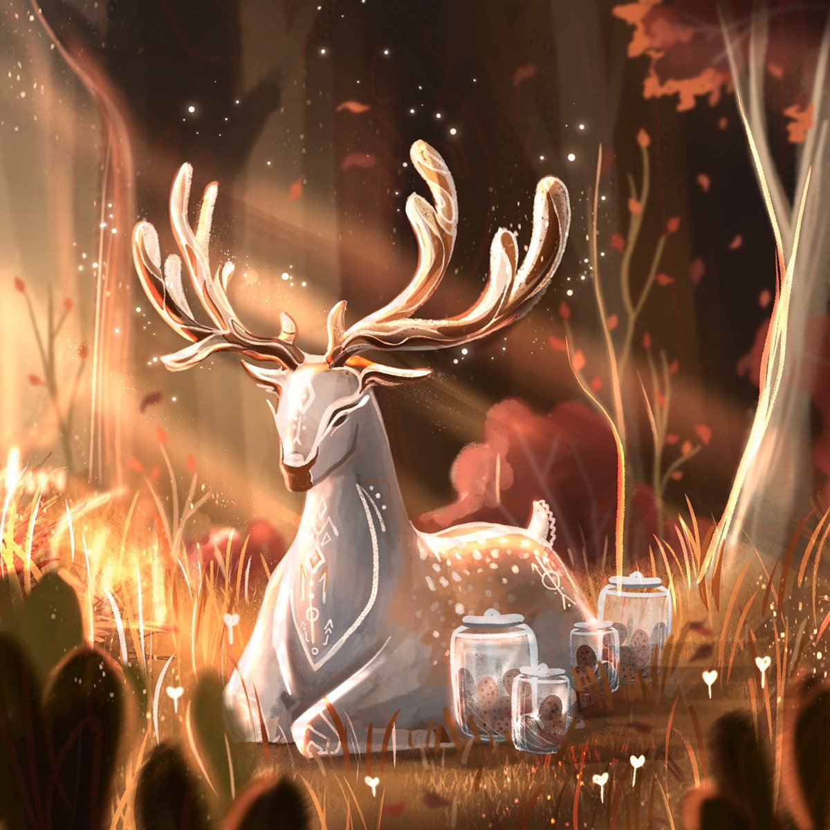 Олень хранитель леса