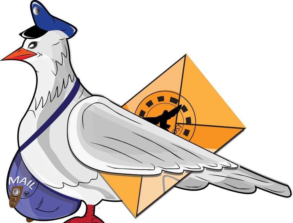 Голубь с письмом