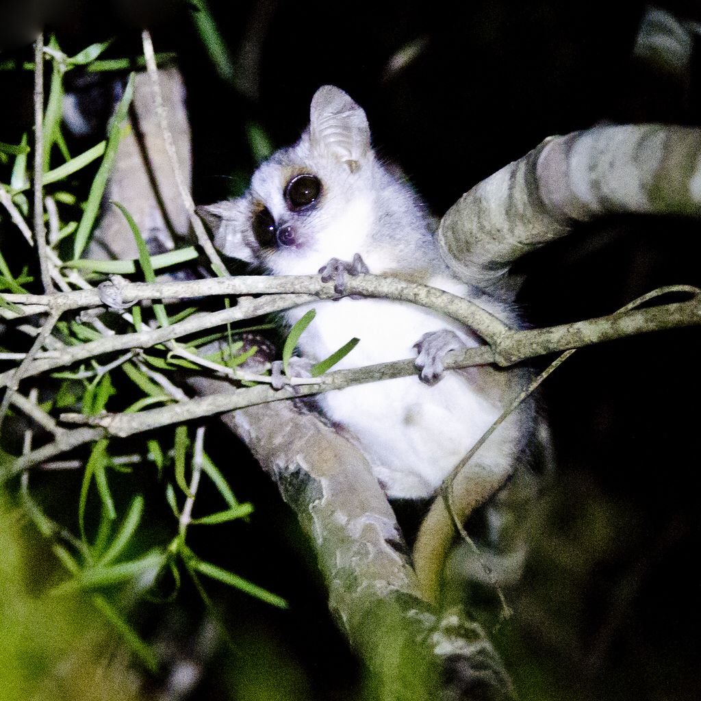 Лемур карликовый шиншилловый