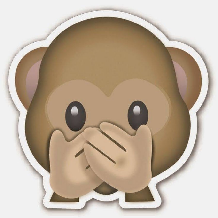 Эмодзи обезьяна ватсап