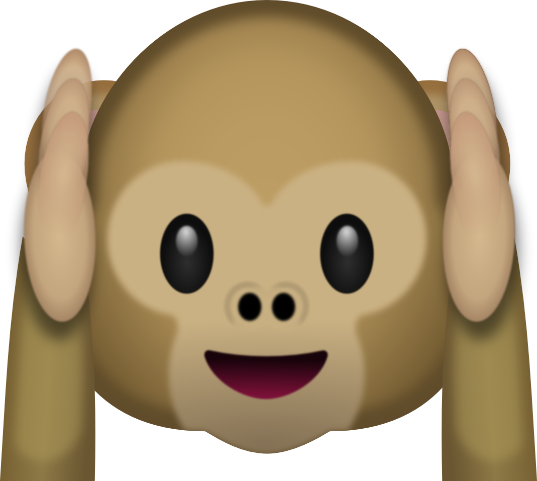 Мартышка эмодзи