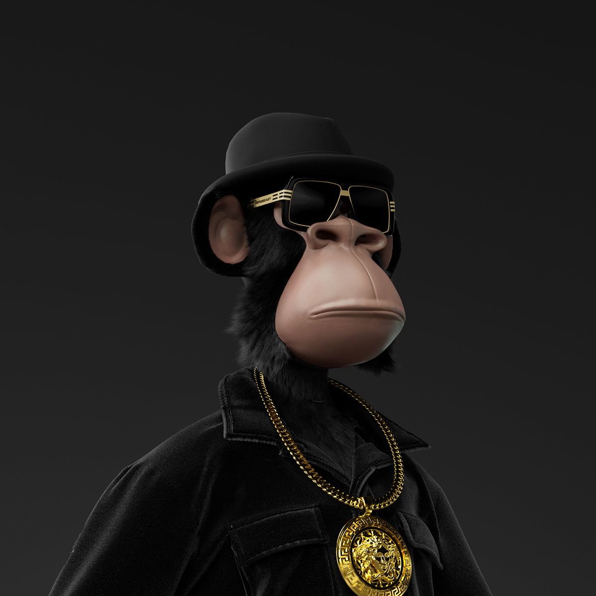 Крутая обезьяна гангстер