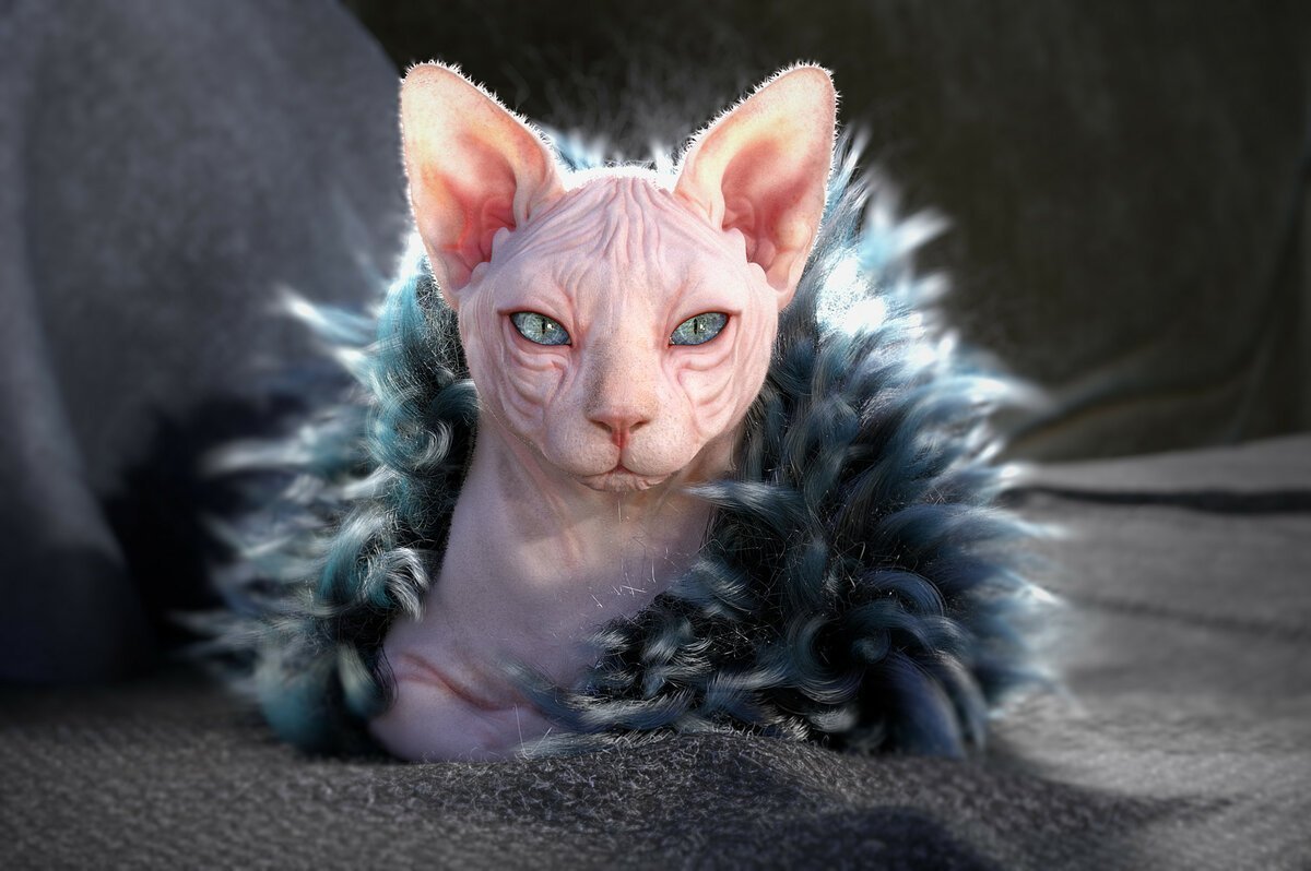 Дальневосточный сфинкс пушистый