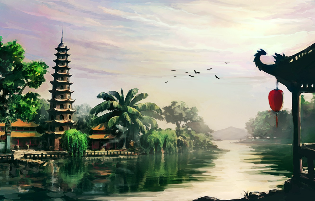 Древний Вьетнам архитектура арт