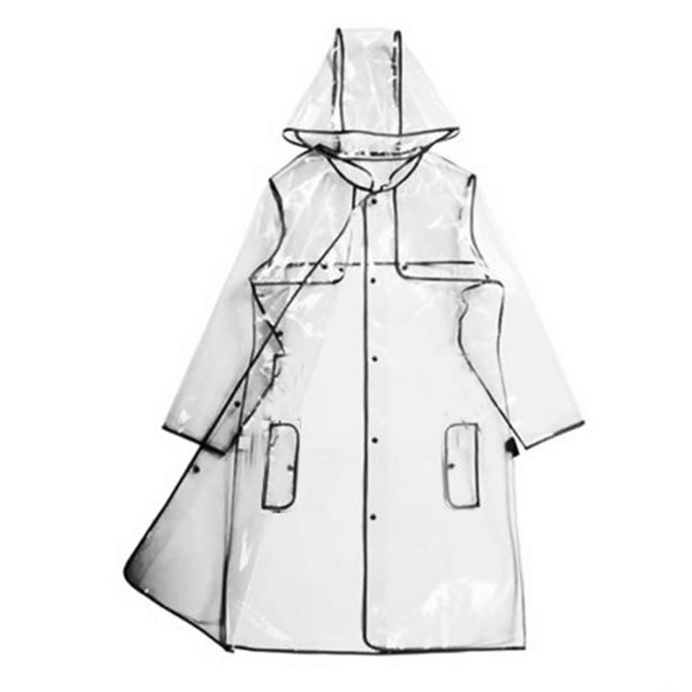 Дождевик прозрачный мужской