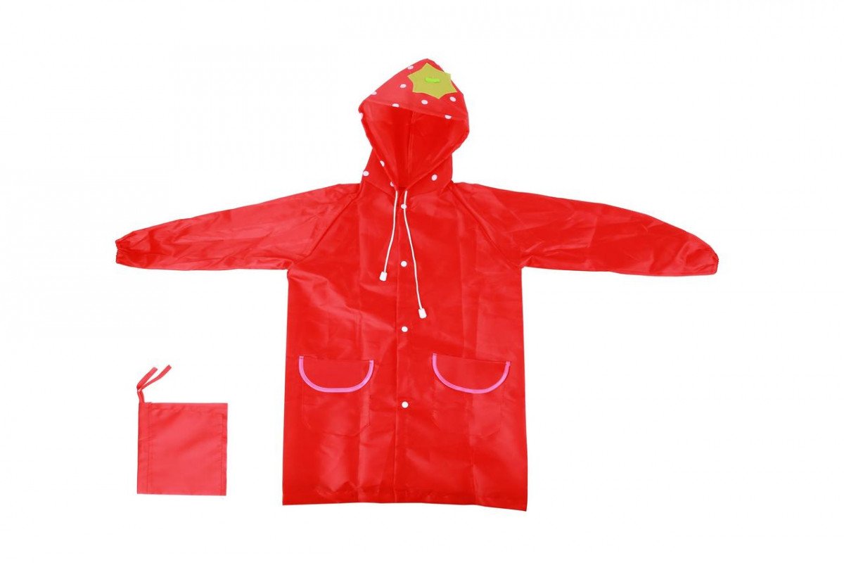 Детский дождевик на вешалке