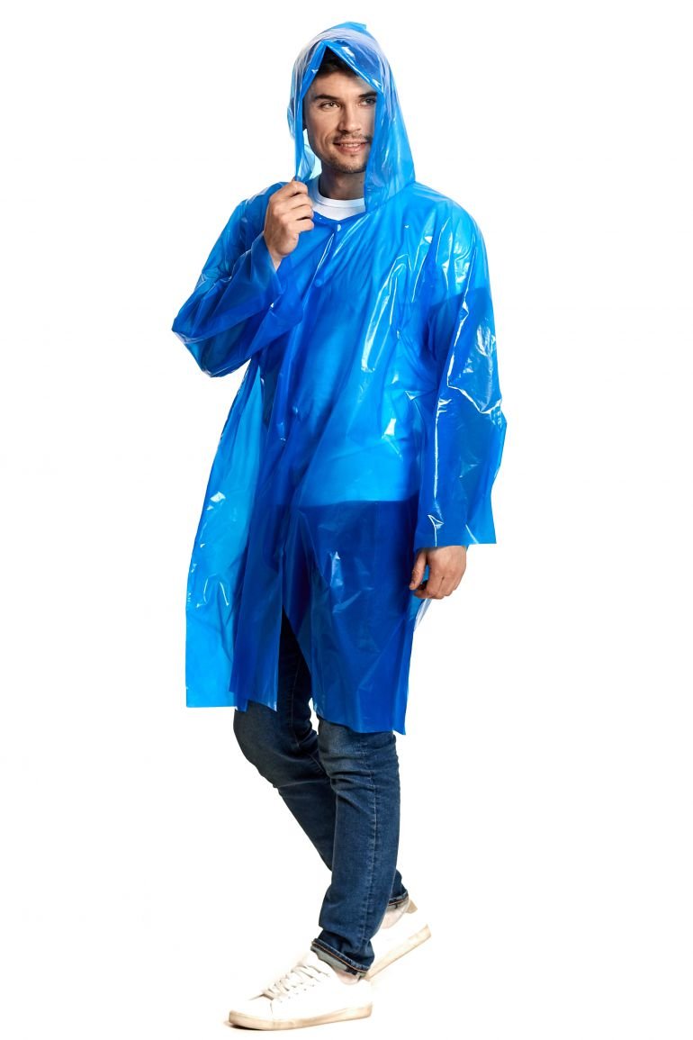 Плащ дождевик профи синий