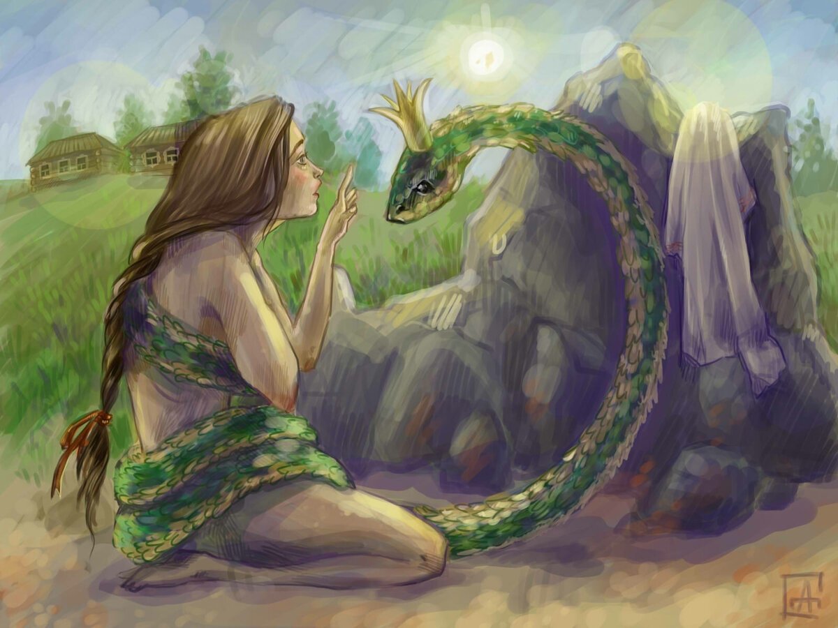 Змеиный царь полоз