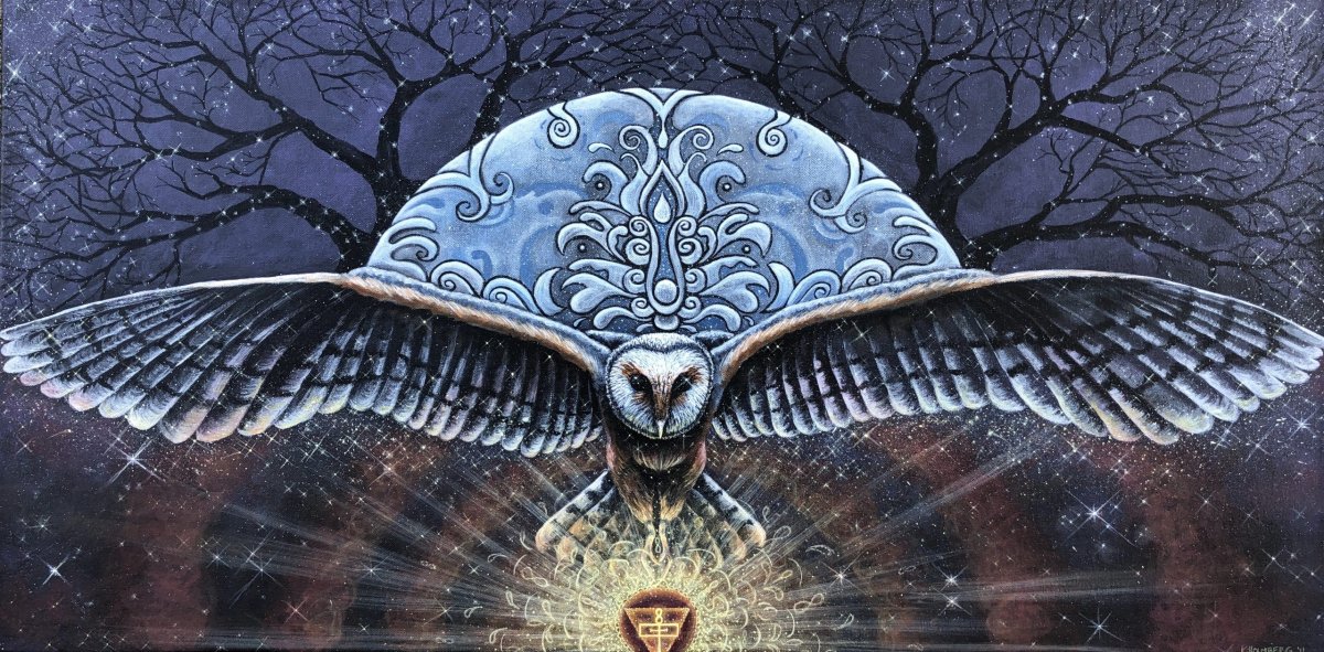 Сова сипуха Тотем