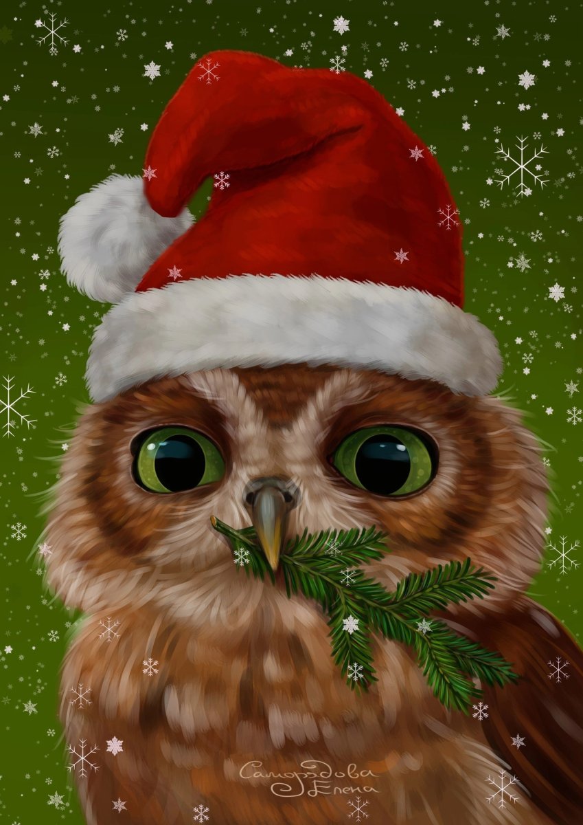 Новогодние авы