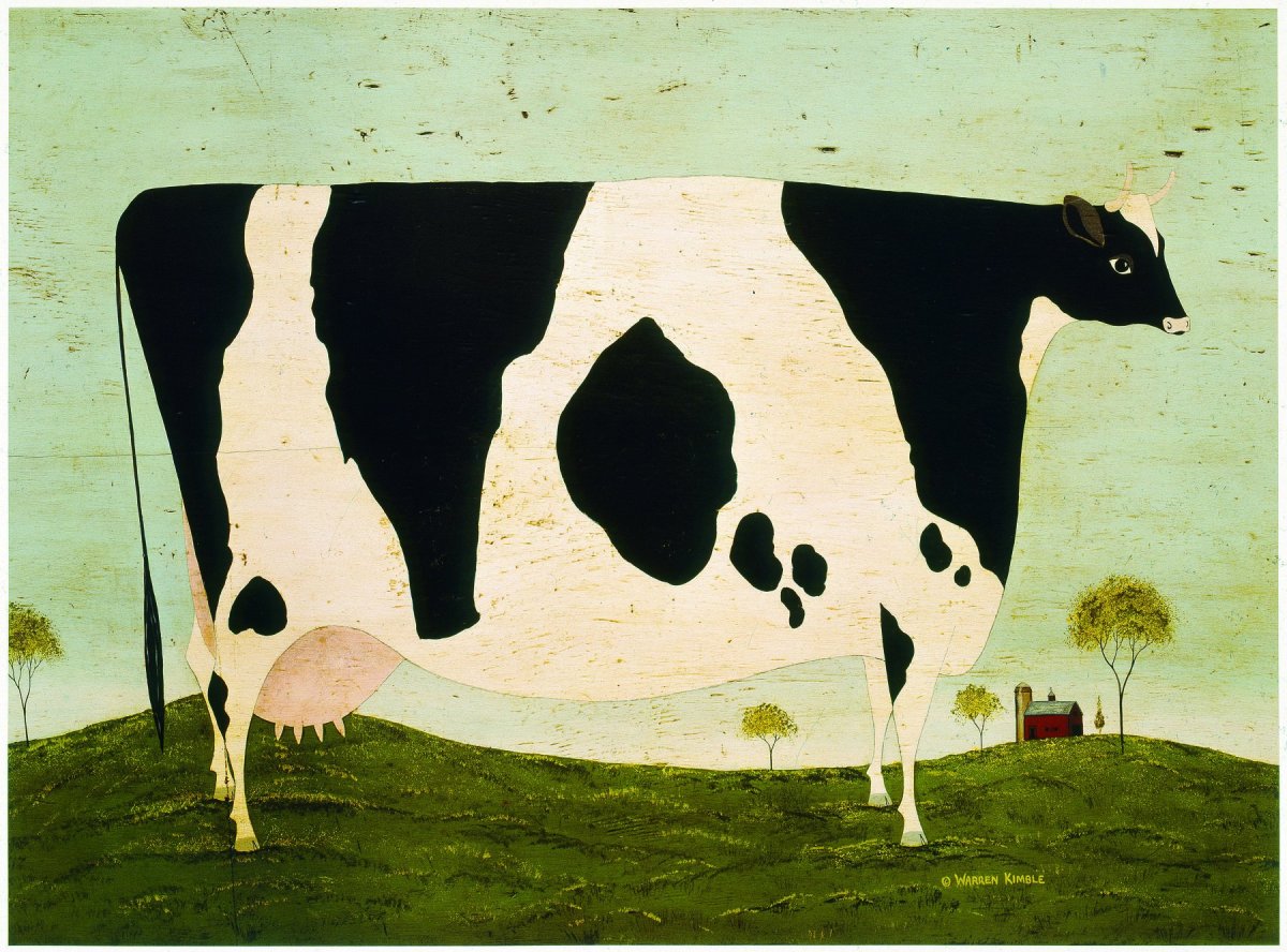 Стилизованные коровы