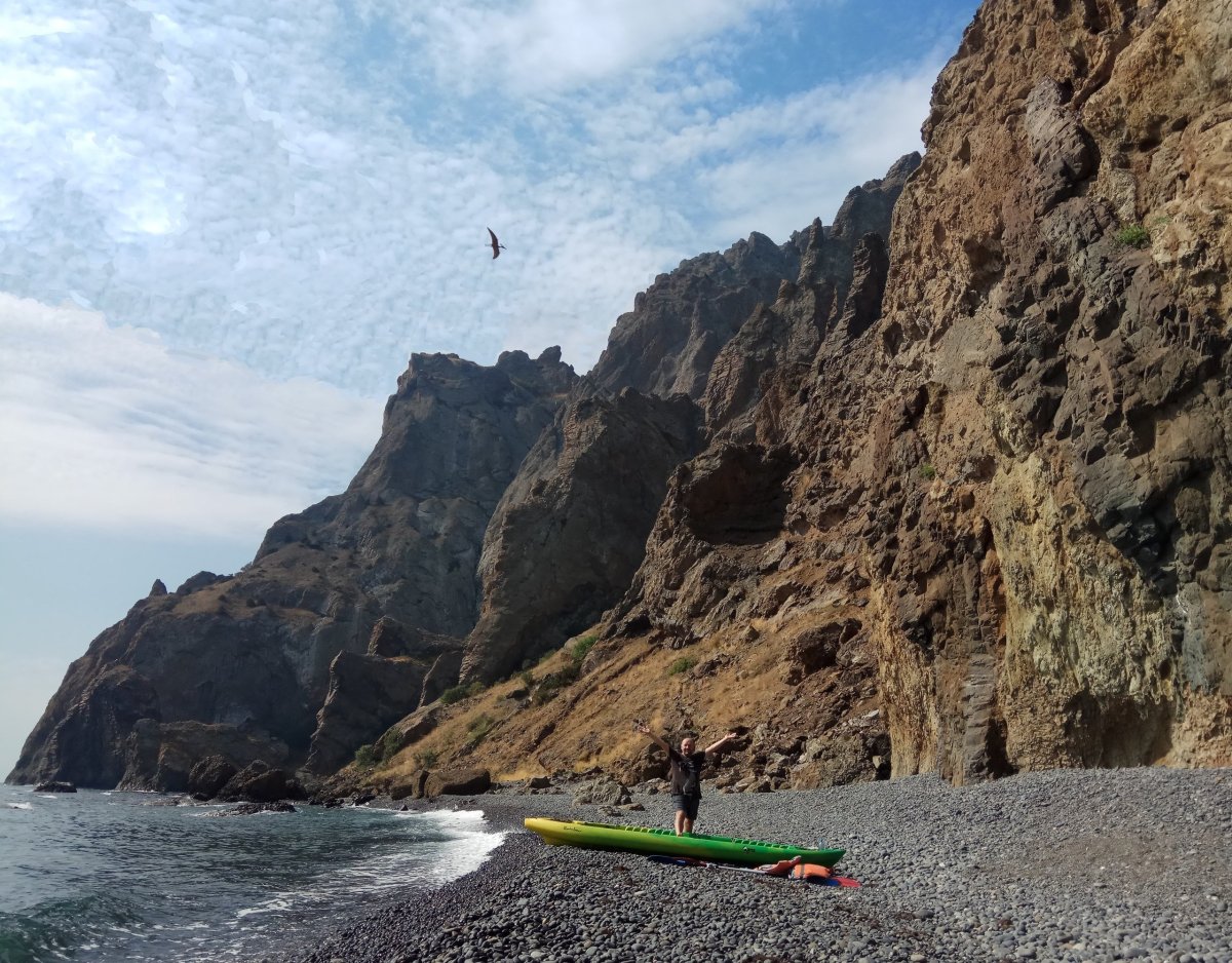 Коктебель Карадагский змей