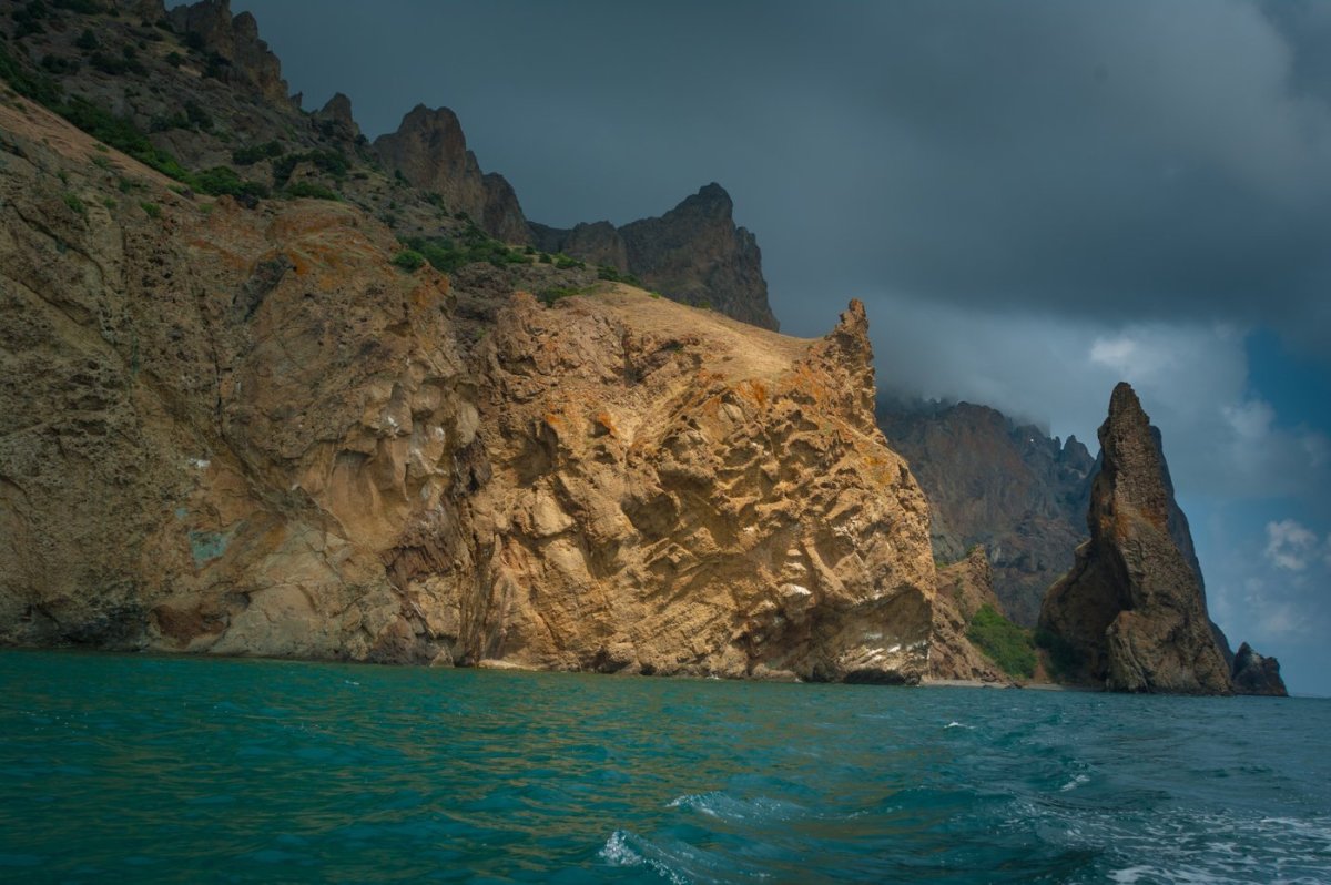 Крым вулкан Карадаг Коктебель