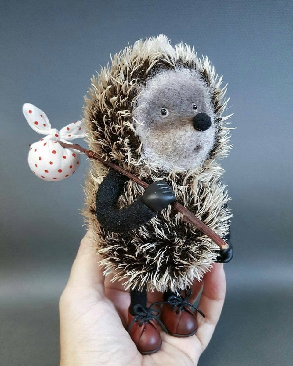 Ежик валяние