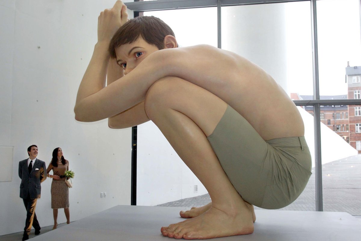 Гиперреалистичные скульптуры Рона Мьюека