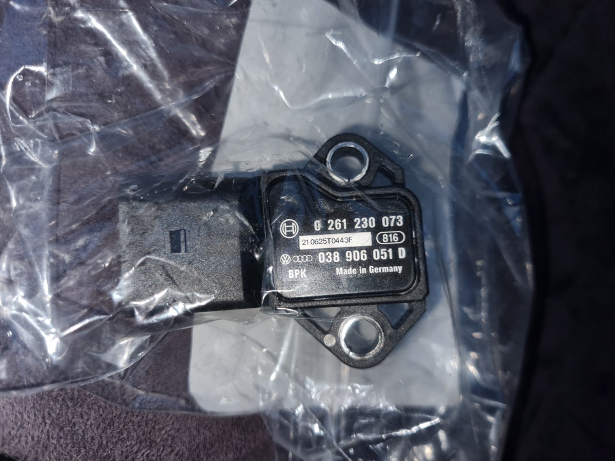 Датчик давления турбины на Skoda Yeti 1.2