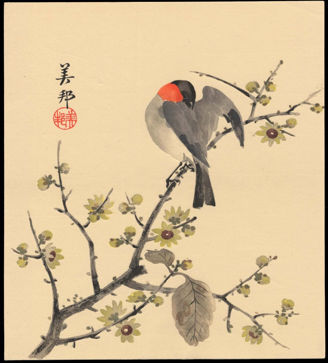 Птицы в японском стиле