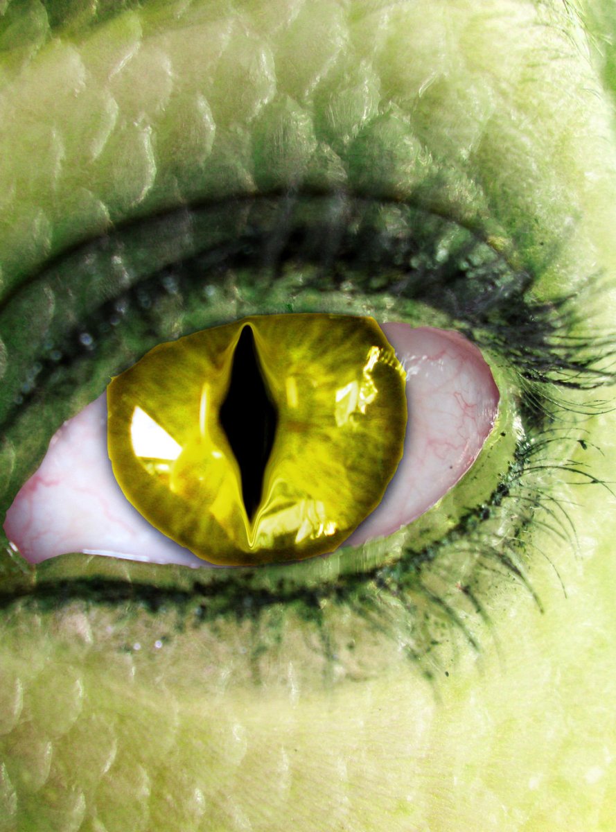 Салатовые глаза