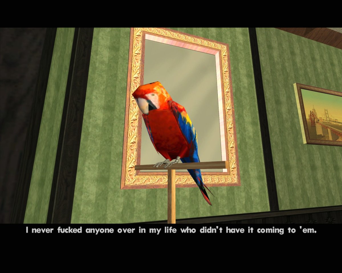 ГТА Сан андреас попугай Тони