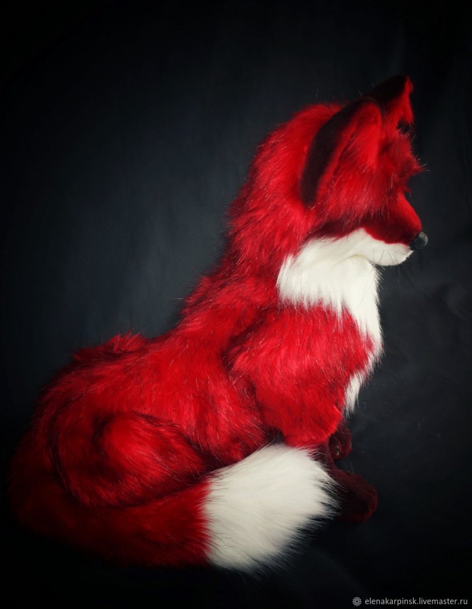 Красная лиса игрушка