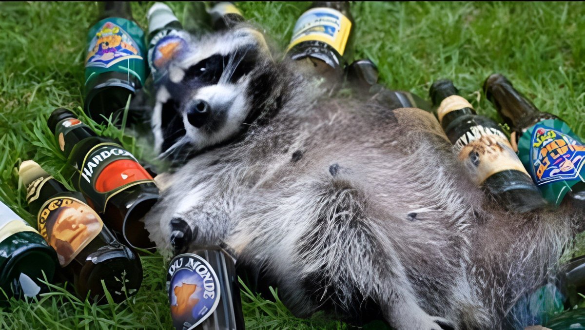 Енот алкоголик