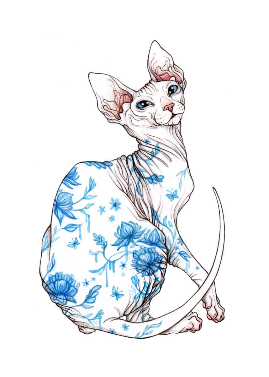 Сфинкс стилизация