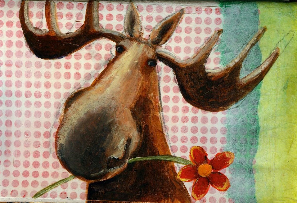 Милые лосята