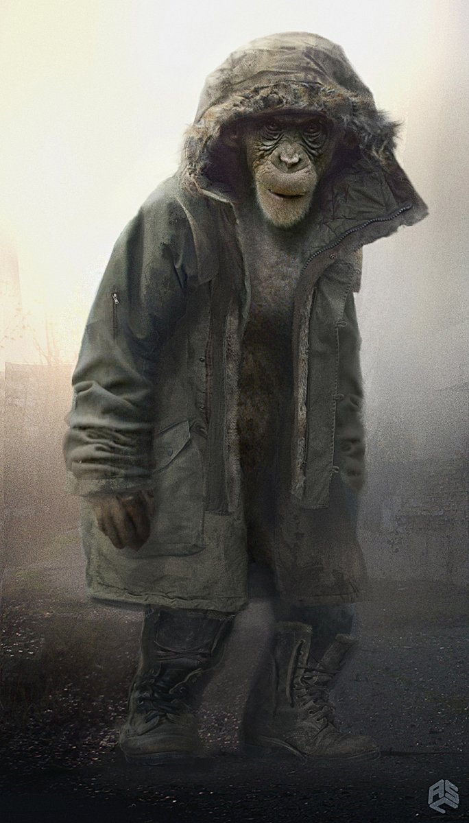 Планета обезьян концепт арт