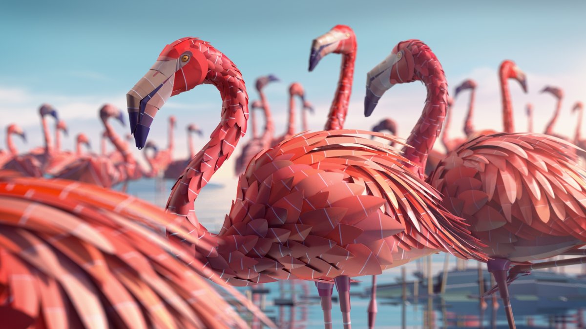 Робот Фламинго