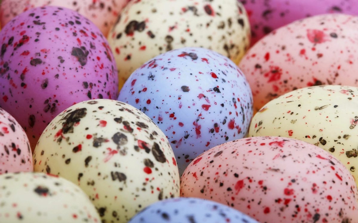 Перепелиные яйца на Пасху