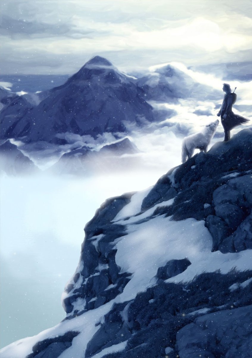 Одинокий Путник в горах