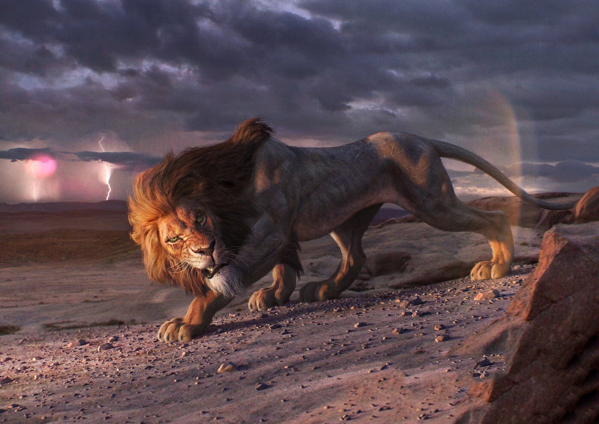 Король Лев фильм 2019 шрам