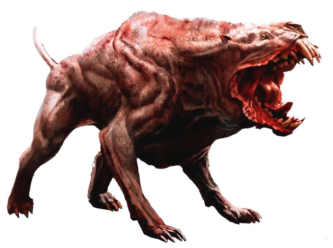 Собака МУТАНТ фоллаут 4