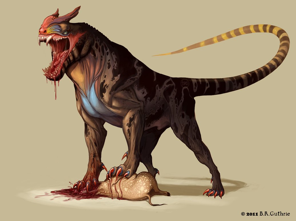 Мутировавшие животные арт