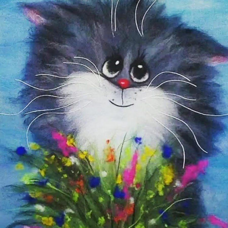 Шерстяная акварель