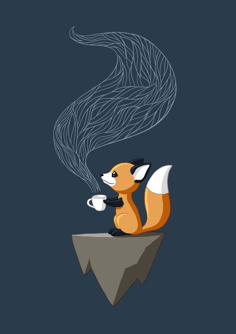 Мультяшные лисички