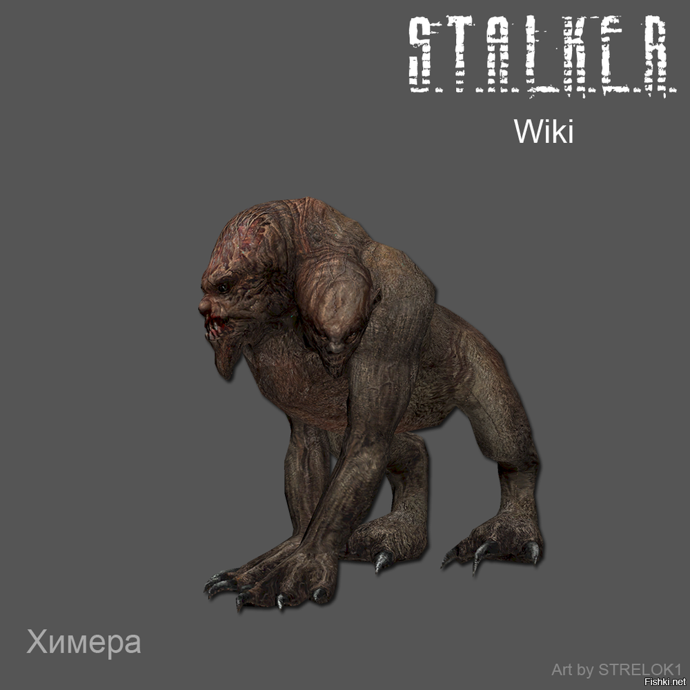Химера из сталкера Зов Припяти
