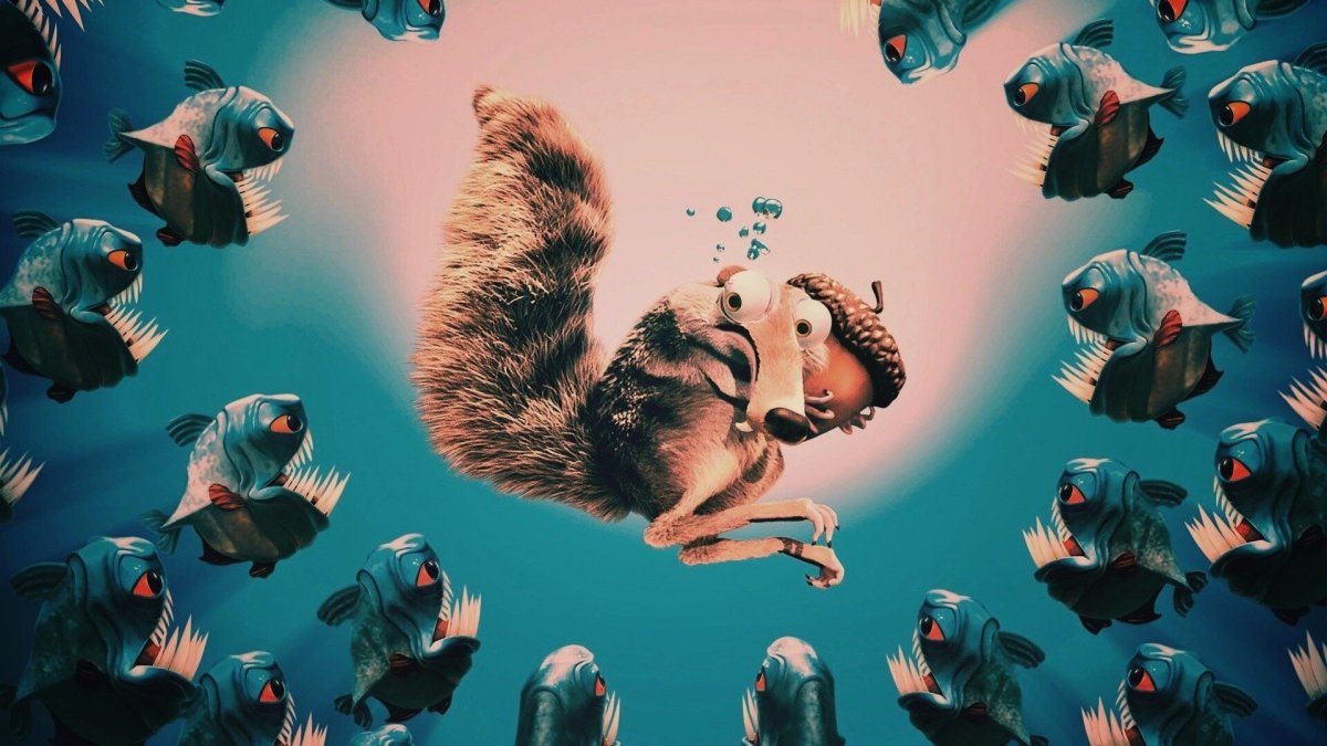 Ледниковый период 2 пираньи