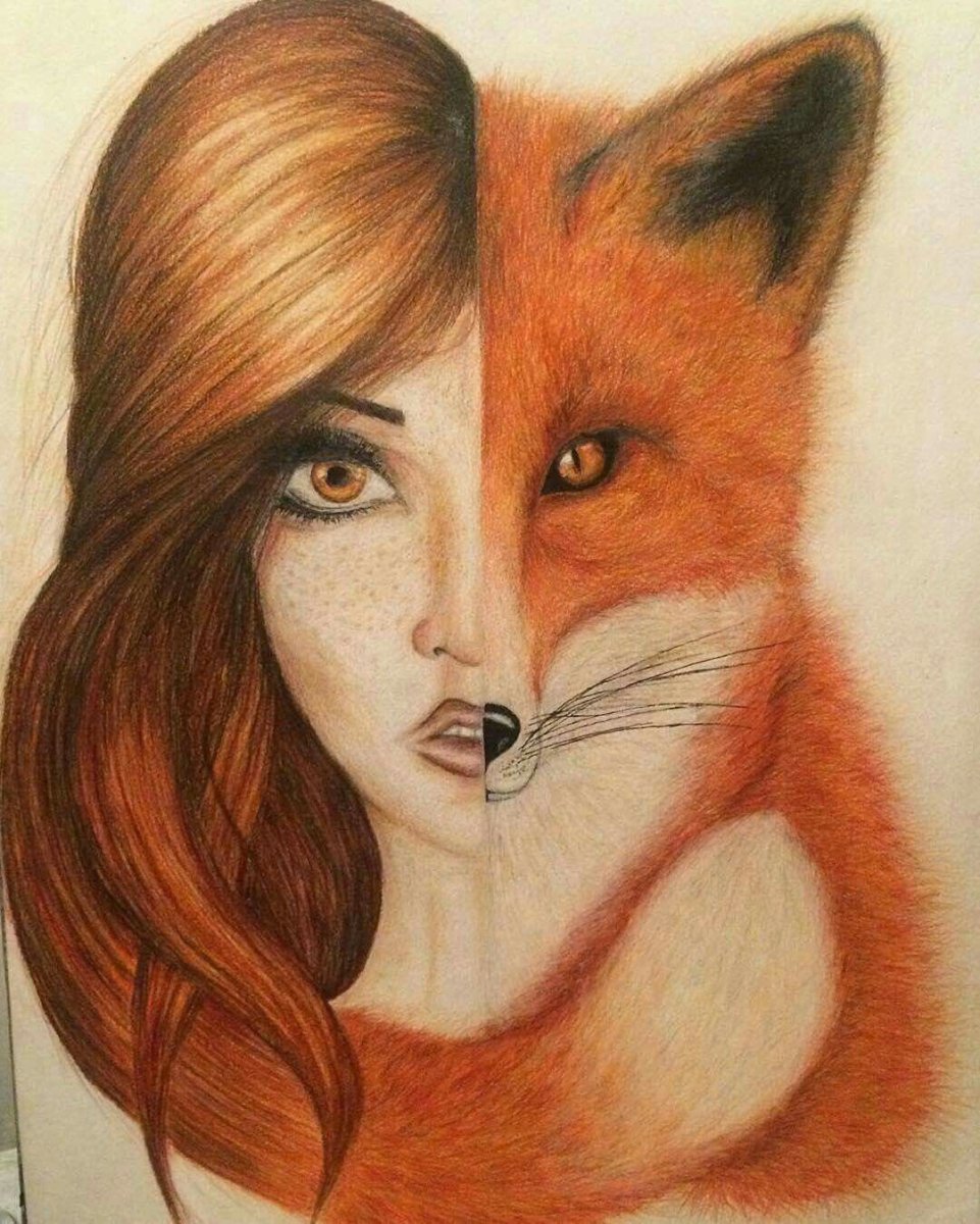 Портрет лисицы