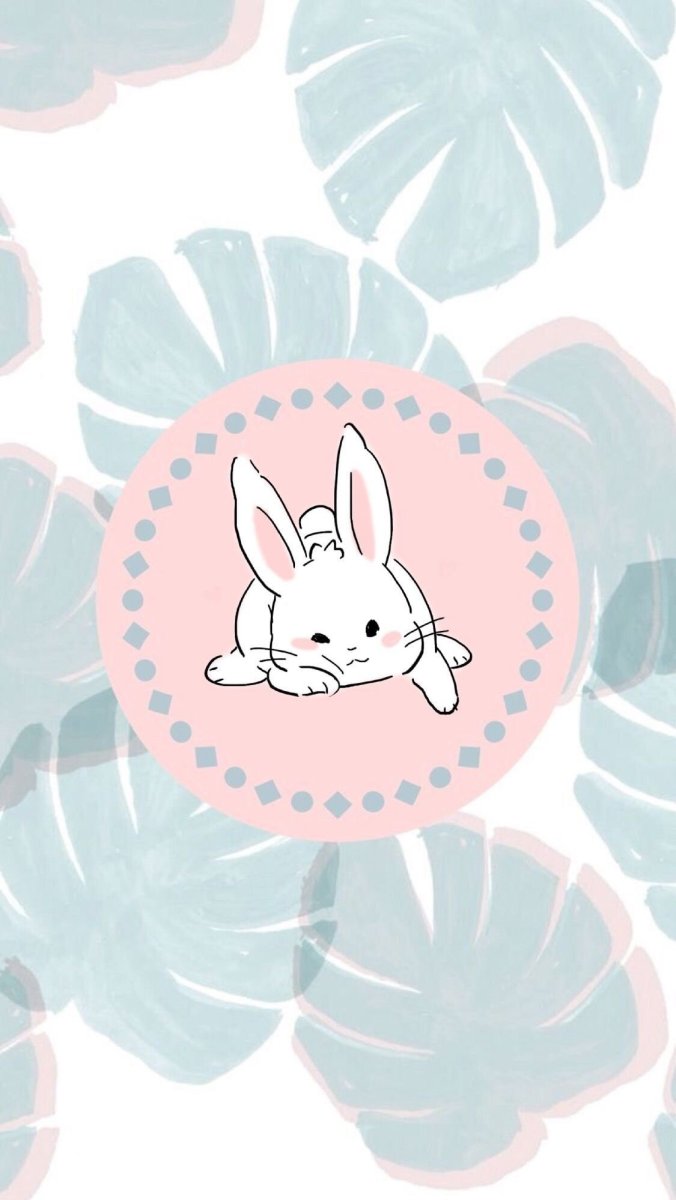 Фон для сторис зайчик