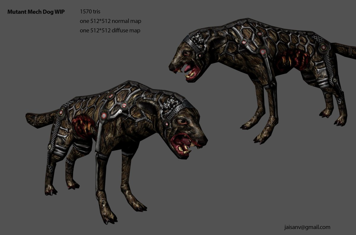 Stalker модель псевдособаки