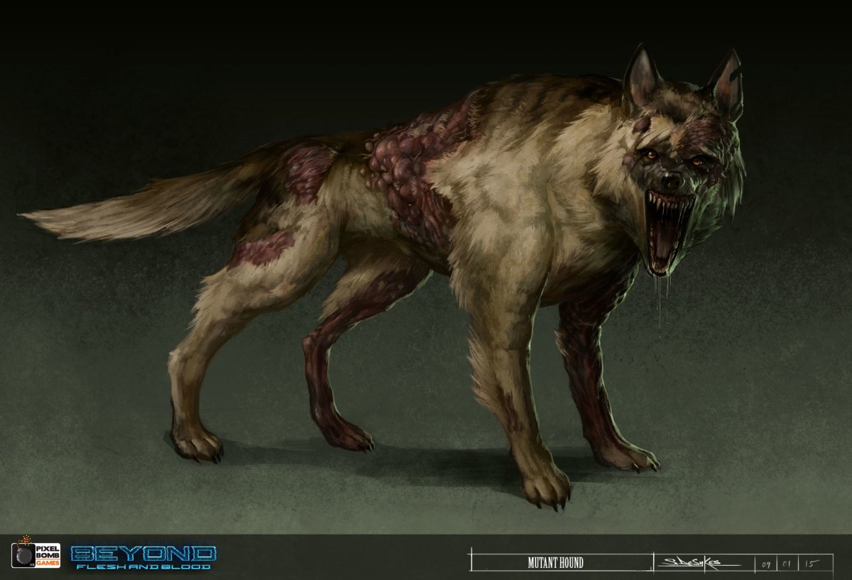 Страшная собака МУТАНТ