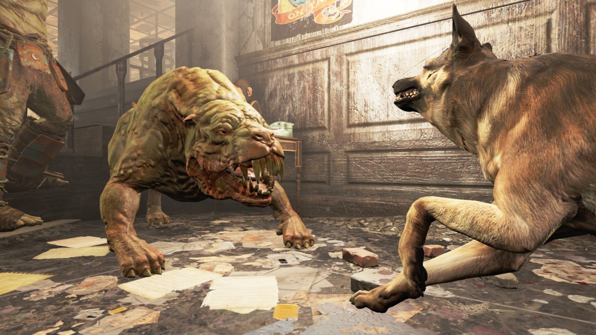 Собака МУТАНТ фоллаут 4