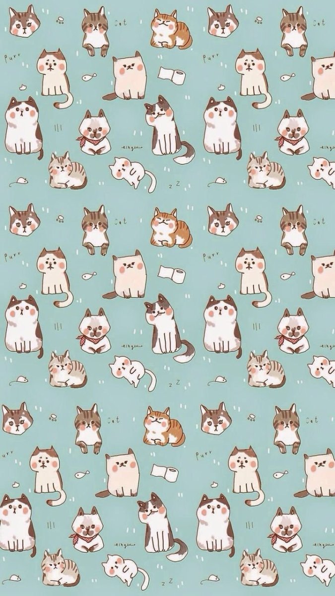 Фон с котиками