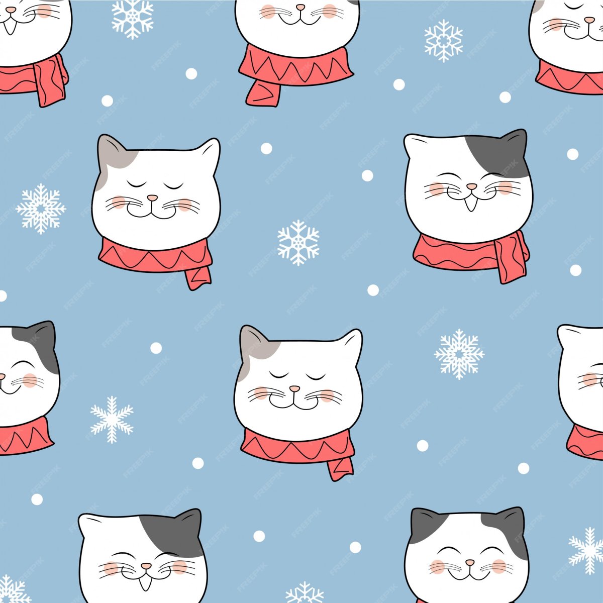 Паттерн с котами