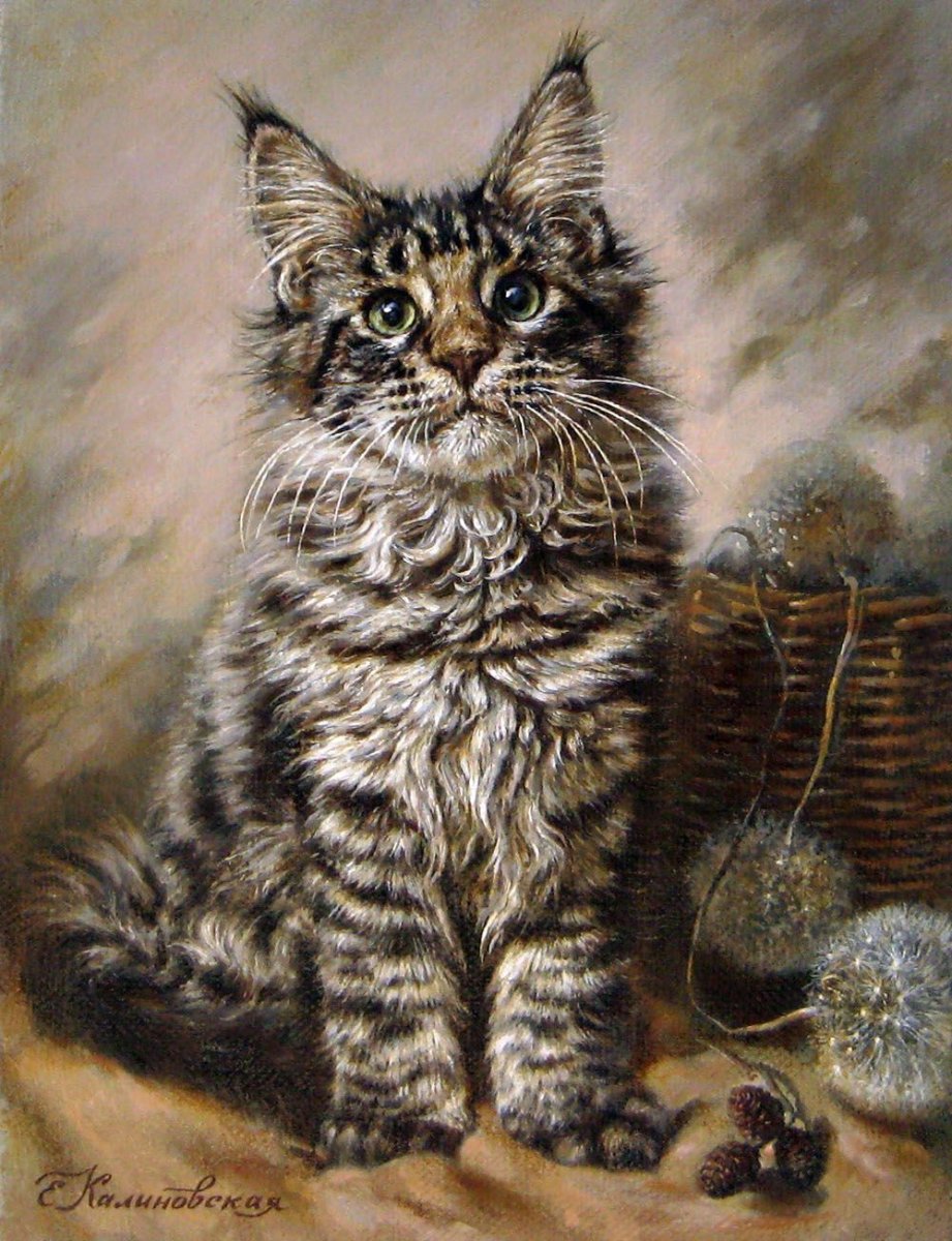 Екатерина Калиновская художник кошки